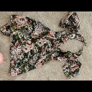 Blue Moon floral dress